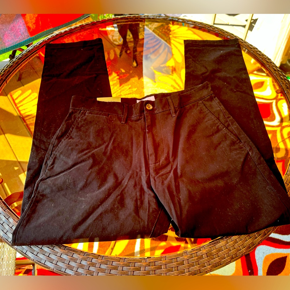 CHINOS-BLACK 30-32 - Picture 3 of 6